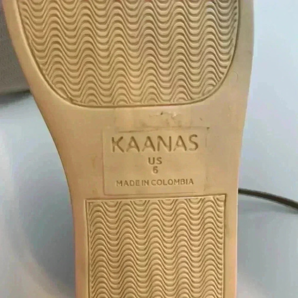 NWOT size 6 KAANAS high tops. Brown w/ snakeskin accent. - Picture 7 of 7